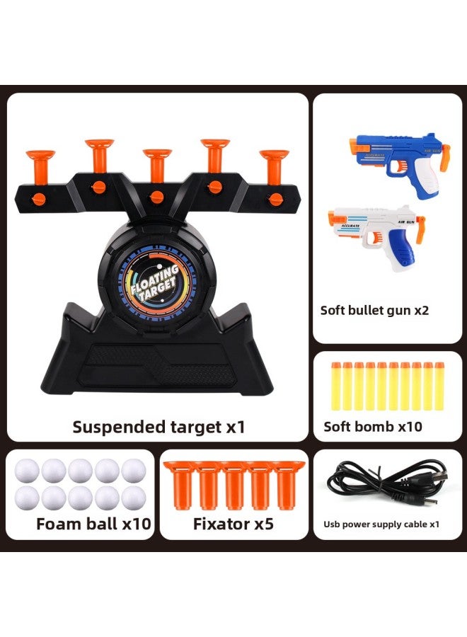 Electric Floating Ball Target Flying Ball Target Floating Ball Dart Target Shooting Shooting Ball Floating Ball Shooting Target Game-Color:8819 Orange Suspended Target (single Q) - Image 4